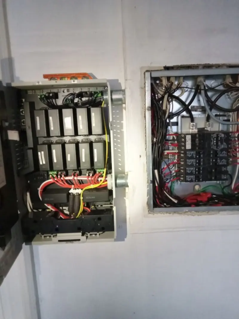 Electrical panel upgrade completed for Commercial Electrician Services in Slaton
